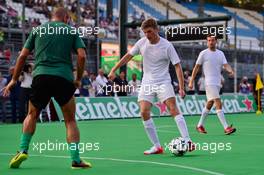 Max Verstappen (NLD) Red Bull Racing at the charity 5-a-side football match. 01.09.2016. Formula 1 World Championship, Rd 14, Italian Grand Prix, Monza, Italy, Preparation Day.