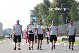 Romain Grosjean (FRA), Haas F1 Team  01.09.2016. Formula 1 World Championship, Rd 14, Italian Grand Prix, Monza, Italy, Preparation Day.