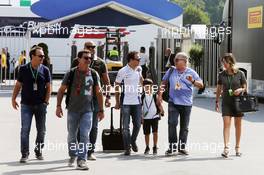 Felipe Massa (BRA) Williams with his family. 01.09.2016. Formula 1 World Championship, Rd 14, Italian Grand Prix, Monza, Italy, Preparation Day.