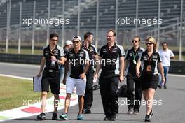 Sergio Perez (MEX), Sahara Force India  01.09.2016. Formula 1 World Championship, Rd 14, Italian Grand Prix, Monza, Italy, Preparation Day.