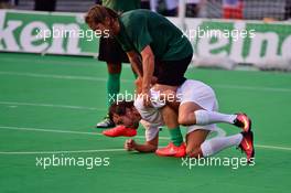 Fernando Alonso (ESP) McLaren at the charity 5-a-side football match. 01.09.2016. Formula 1 World Championship, Rd 14, Italian Grand Prix, Monza, Italy, Preparation Day.