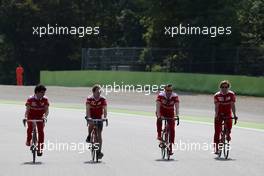 Sebastian Vettel (GER), Scuderia Ferrari  01.09.2016. Formula 1 World Championship, Rd 14, Italian Grand Prix, Monza, Italy, Preparation Day.