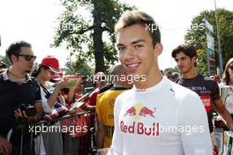 Pierre Gasly (FRA) Red Bull Racing Third Driver. 01.09.2016. Formula 1 World Championship, Rd 14, Italian Grand Prix, Monza, Italy, Preparation Day.
