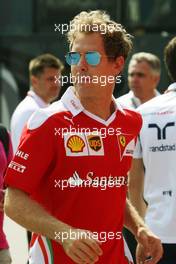 Sebastian Vettel (GER) Ferrari. 01.09.2016. Formula 1 World Championship, Rd 14, Italian Grand Prix, Monza, Italy, Preparation Day.