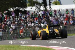 Kevin Magnussen (DEN) Renault Sport F1 Team RS16. 07.10.2016. Formula 1 World Championship, Rd 17, Japanese Grand Prix, Suzuka, Japan, Practice Day.