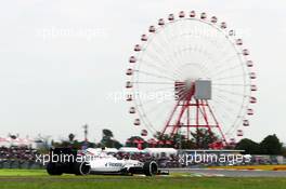 Valtteri Bottas (FIN) Williams FW38. 07.10.2016. Formula 1 World Championship, Rd 17, Japanese Grand Prix, Suzuka, Japan, Practice Day.