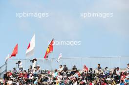 Fans in the grandstand. 07.10.2016. Formula 1 World Championship, Rd 17, Japanese Grand Prix, Suzuka, Japan, Practice Day.