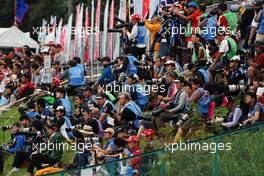 Photographers. 09.10.2016. Formula 1 World Championship, Rd 17, Japanese Grand Prix, Suzuka, Japan, Race Day.