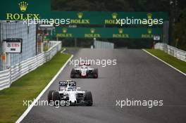 Valtteri Bottas (FIN) Williams FW38. 09.10.2016. Formula 1 World Championship, Rd 17, Japanese Grand Prix, Suzuka, Japan, Race Day.