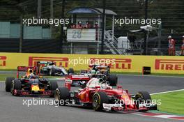 Sebastian Vettel (GER) Ferrari SF16-H. 09.10.2016. Formula 1 World Championship, Rd 17, Japanese Grand Prix, Suzuka, Japan, Race Day.