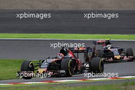 Daniil Kvyat (RUS) Scuderia Toro Rosso STR11. 09.10.2016. Formula 1 World Championship, Rd 17, Japanese Grand Prix, Suzuka, Japan, Race Day.