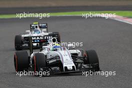 Felipe Massa (BRA) Williams FW38. 09.10.2016. Formula 1 World Championship, Rd 17, Japanese Grand Prix, Suzuka, Japan, Race Day.