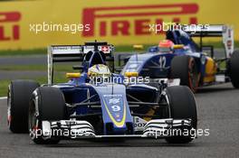 Marcus Ericsson (SWE) Sauber C35. 09.10.2016. Formula 1 World Championship, Rd 17, Japanese Grand Prix, Suzuka, Japan, Race Day.