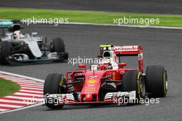 Kimi Raikkonen (FIN) Ferrari SF16-H. 09.10.2016. Formula 1 World Championship, Rd 17, Japanese Grand Prix, Suzuka, Japan, Race Day.