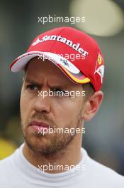 Sebastian Vettel (GER) Ferrari. 08.10.2016. Formula 1 World Championship, Rd 17, Japanese Grand Prix, Suzuka, Japan, Qualifying Day.
