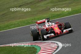 Sebastian Vettel (GER) Ferrari SF16-H. 08.10.2016. Formula 1 World Championship, Rd 17, Japanese Grand Prix, Suzuka, Japan, Qualifying Day.