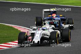 Felipe Massa (BRA) Williams FW38. 08.10.2016. Formula 1 World Championship, Rd 17, Japanese Grand Prix, Suzuka, Japan, Qualifying Day.