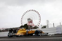 Jolyon Palmer (GBR) Renault Sport F1 Team RS16. 08.10.2016. Formula 1 World Championship, Rd 17, Japanese Grand Prix, Suzuka, Japan, Qualifying Day.