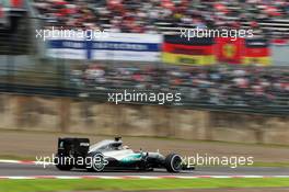 Lewis Hamilton (GBR) Mercedes AMG F1 W07 Hybrid. 08.10.2016. Formula 1 World Championship, Rd 17, Japanese Grand Prix, Suzuka, Japan, Qualifying Day.