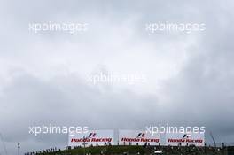 Dark clouds over the circuit. 08.10.2016. Formula 1 World Championship, Rd 17, Japanese Grand Prix, Suzuka, Japan, Qualifying Day.