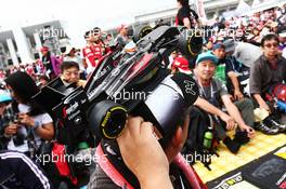 McLaren fan. 09.10.2016. Formula 1 World Championship, Rd 17, Japanese Grand Prix, Suzuka, Japan, Race Day.