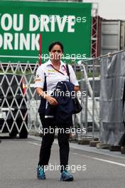 Monisha Kaltenborn (AUT) Sauber Team Principal. 09.10.2016. Formula 1 World Championship, Rd 17, Japanese Grand Prix, Suzuka, Japan, Race Day.