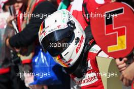Sebastian Vettel (GER) Ferrari fans. 06.10.2016. Formula 1 World Championship, Rd 17, Japanese Grand Prix, Suzuka, Japan, Preparation Day.