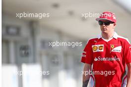Kimi Raikkonen (FIN) Ferrari. 06.10.2016. Formula 1 World Championship, Rd 17, Japanese Grand Prix, Suzuka, Japan, Preparation Day.