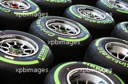 Pirelli tyres. 06.10.2016. Formula 1 World Championship, Rd 17, Japanese Grand Prix, Suzuka, Japan, Preparation Day.