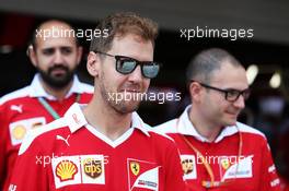 Sebastian Vettel (GER) Ferrari. 06.10.2016. Formula 1 World Championship, Rd 17, Japanese Grand Prix, Suzuka, Japan, Preparation Day.