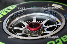 Pirelli tyre. 06.10.2016. Formula 1 World Championship, Rd 17, Japanese Grand Prix, Suzuka, Japan, Preparation Day.