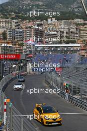 The Renault Clio R.S. 16 is revealed with Kevin Magnussen (DEN) Renault Sport F1 Team at the wheel. 27.05.2016. Formula 1 World Championship, Rd 6, Monaco Grand Prix, Monte Carlo, Monaco, Friday.