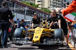 Renault Sport F1 Team RS16. 27.05.2016. Formula 1 World Championship, Rd 6, Monaco Grand Prix, Monte Carlo, Monaco, Friday.
