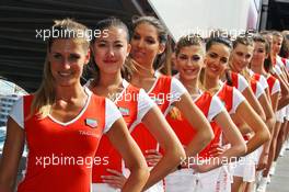 Grid girls. 27.05.2016. Formula 1 World Championship, Rd 6, Monaco Grand Prix, Monte Carlo, Monaco, Friday.
