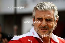 Maurizio Arrivabene (ITA) Ferrari Team Principal. 27.05.2016. Formula 1 World Championship, Rd 6, Monaco Grand Prix, Monte Carlo, Monaco, Friday.