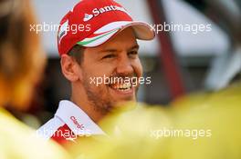 Sebastian Vettel (GER) Ferrari. 27.05.2016. Formula 1 World Championship, Rd 6, Monaco Grand Prix, Monte Carlo, Monaco, Friday.