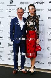 Paddy Lowe (GBR) Mercedes AMG F1 Executive Director (Technical) with his wife Anna Danshina at the Amber Lounge Fashion Show. 27.05.2016. Formula 1 World Championship, Rd 6, Monaco Grand Prix, Monte Carlo, Monaco, Friday.