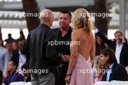 (L to R): Adrian Newey (GBR) Red Bull Racing Chief Technical Officer and Eric Boullier (FRA) McLaren Racing Director at the Amber Lounge Fashion Show. 27.05.2016. Formula 1 World Championship, Rd 6, Monaco Grand Prix, Monte Carlo, Monaco, Friday.