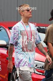 Justin Bieber (CDN) Singer. 29.05.2015. Formula 1 World Championship, Rd 6, Monaco Grand Prix, Monte Carlo, Monaco, Race Day.