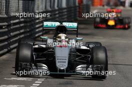 Lewis Hamilton (GBR) Mercedes AMG F1 W07 Hybrid. 29.05.2015. Formula 1 World Championship, Rd 6, Monaco Grand Prix, Monte Carlo, Monaco, Race Day.