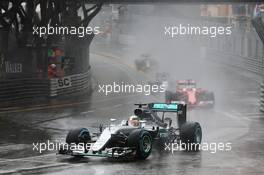 Lewis Hamilton (GBR) Mercedes AMG F1 W07 Hybrid. 29.05.2015. Formula 1 World Championship, Rd 6, Monaco Grand Prix, Monte Carlo, Monaco, Race Day.