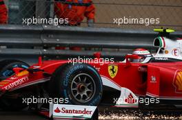 Kimi Raikkonen (FIN) Scuderia Ferrari SF16-H. 29.05.2015. Formula 1 World Championship, Rd 6, Monaco Grand Prix, Monte Carlo, Monaco, Race Day.