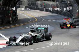 Lewis Hamilton (GBR) Mercedes AMG F1 W07 Hybrid. 29.05.2015. Formula 1 World Championship, Rd 6, Monaco Grand Prix, Monte Carlo, Monaco, Race Day.