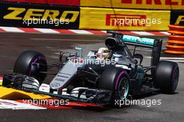 Lewis Hamilton (GBR) Mercedes AMG F1 W07 Hybrid. 29.05.2015. Formula 1 World Championship, Rd 6, Monaco Grand Prix, Monte Carlo, Monaco, Race Day.