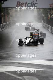 Sergio Perez (MEX) Sahara Force India F1 VJM09. 29.05.2015. Formula 1 World Championship, Rd 6, Monaco Grand Prix, Monte Carlo, Monaco, Race Day.