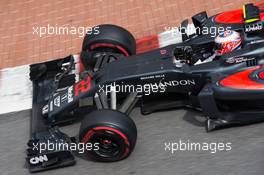 Jenson Button (GBR) McLaren MP4-31. 29.05.2015. Formula 1 World Championship, Rd 6, Monaco Grand Prix, Monte Carlo, Monaco, Race Day.