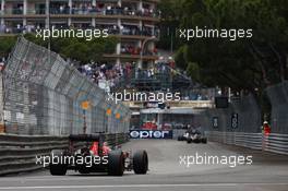 Carlos Sainz Jr (ESP) Scuderia Toro Rosso STR11. 29.05.2015. Formula 1 World Championship, Rd 6, Monaco Grand Prix, Monte Carlo, Monaco, Race Day.