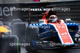 Pascal Wehrlein (GER) Manor Racing MRT. 29.05.2015. Formula 1 World Championship, Rd 6, Monaco Grand Prix, Monte Carlo, Monaco, Race Day.