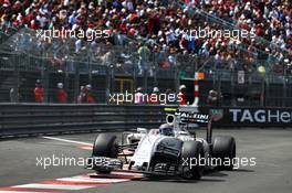 Valtteri Bottas (FIN) Williams FW38. 29.05.2015. Formula 1 World Championship, Rd 6, Monaco Grand Prix, Monte Carlo, Monaco, Race Day.