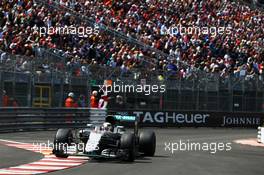 Lewis Hamilton (GBR) Mercedes AMG F1 W07 Hybrid. 29.05.2015. Formula 1 World Championship, Rd 6, Monaco Grand Prix, Monte Carlo, Monaco, Race Day.